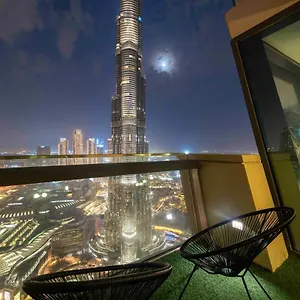 First Class 3br With Full Burj Khalifa And Fountain View Apartment